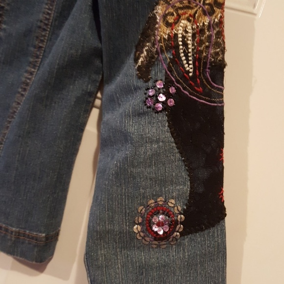 Ladies Ruby Rd jean jacket - Picture 4 of 5
